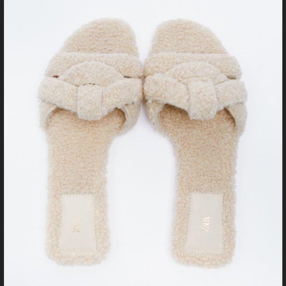 Zara Shoes - ZARA CROSSOVER FABRIC SANDAL